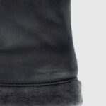 Accessories Men Aquatalia 860T387 CLASSIC CUFF GLOVE BLACK - Image 2