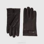 Accessories Men Aquatalia 860T392 STRAP GLOVE ESPRESSO