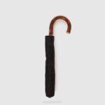 Accessories Unisex Aquatalia 860T380 CAMO SHORT UMBRELLA BLACK - Image 5