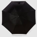 Accessories Unisex Aquatalia 860T384 MINI CHEVRON SHORT UMBRELLA BLACK - Image 4