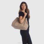 Accessories Women Aquatalia 860T324 PARMA CARRYALL LIGHT TAUPE - Image 5
