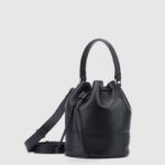 Accessories Women Aquatalia 860T331 BARI BUCKET BLACK - Image 3