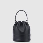 Accessories Women Aquatalia 860T331 BARI BUCKET BLACK - Image 5
