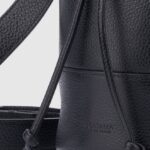 Accessories Women Aquatalia 860T331 BARI BUCKET BLACK - Image 7