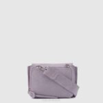 Accessories Women Aquatalia 860T333 SOHO CROSSBODY MAUVE GREY - Image 3