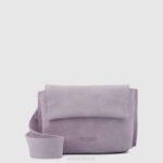 Accessories Women Aquatalia 860T333 SOHO CROSSBODY MAUVE GREY - Image 6