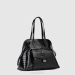 Accessories Women Aquatalia 860T335 FLORENCE TOP HANDLE BLACK - Image 2