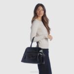 Accessories Women Aquatalia 860T335 FLORENCE TOP HANDLE BLACK - Image 5