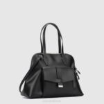 Accessories Women Aquatalia 860T336 FLORENCE TOP HANDLE BLACK - Image 2