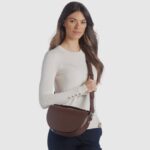 Accessories Women Aquatalia 860T337 SIENA CROSSBODY COGNAC - Image 6