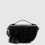 Accessories Women Aquatalia 860T339 SIENA CROSSBODY BLACK - Image 6