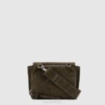 Accessories Women Aquatalia 860T342 SOHO CROSSBODY DARK GREEN - Image 3