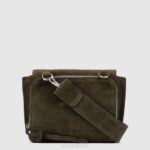 Accessories Women Aquatalia 860T342 SOHO CROSSBODY DARK GREEN - Image 9