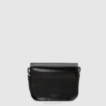 Accessories Women Aquatalia 860T347 CATHERINE SHOULDER BAG BLACK - Image 3