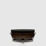 Accessories Women Aquatalia 860T347 CATHERINE SHOULDER BAG BLACK - Image 4
