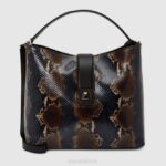 Accessories Women Aquatalia 860T352 PASHA HOBO NAVY - Image 2