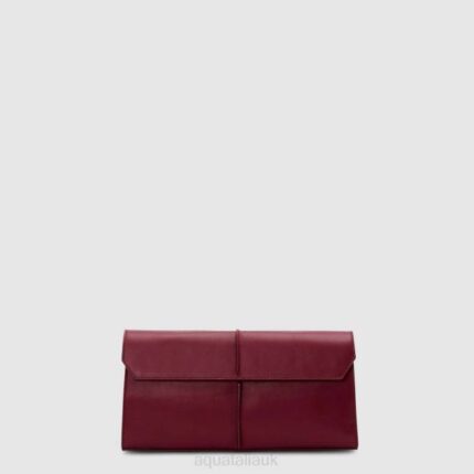 Accessories Women Aquatalia 860T354 RHUMBA CLUTCH BORDEAUX