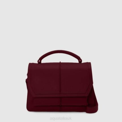 Accessories Women Aquatalia 860T355 RHUMBA SATCHEL BORDEAUX