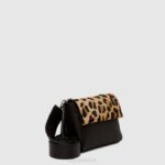 Accessories Women Aquatalia 860T358 SOHO CROSSBODY LEOPARD - Image 2