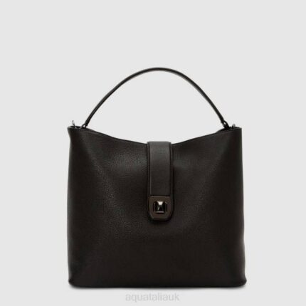 Accessories Women Aquatalia 860T360 PASHA HOBO BLACK