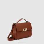 Accessories Women Aquatalia 860T362 REVY MINI CROSSBODY COGNAC - Image 2