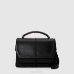 Accessories Women Aquatalia 860T364 RHUMBA SATCHEL BLACK