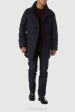 Clothing Men Aquatalia 860T297 BARCELONA NAVY