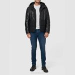 Clothing Men Aquatalia 860T299 DIEGO BLACK