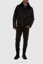 Clothing Men Aquatalia 860T307 LOMBARDY BLACK - Image 2