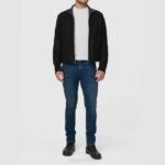 Clothing Men Aquatalia 860T309 MESSINA BLACK