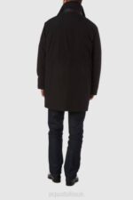 Clothing Men Aquatalia 860T311 PABLO BLACK - Image 4