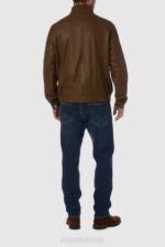 Clothing Men Aquatalia 860T317 TARANTO OLIVE - Image 4