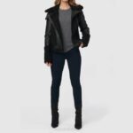 Clothing Women Aquatalia 860T270 AUGUSTA BLACK