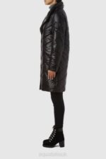 Clothing Women Aquatalia 860T271 DIAGONALA BLACK - Image 4