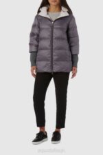Clothing Women Aquatalia 860T274 FIDENZA DARK GREY - Image 3