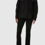Clothing Women Aquatalia 860T281 RAVEENA NYLON BLACK