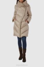 Clothing Women Aquatalia 860T282 SCIARPA TAUPE - Image 2
