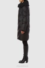 Clothing Women Aquatalia 860T283 SCIARPA BLACK - Image 4