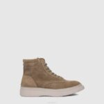 Shoe Men Aquatalia 860T215 DANTE LIGHT TAUPE