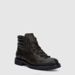 Shoe Men Aquatalia 860T220 HOLT DARK BROWN - Image 2