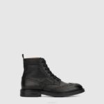 Shoe Men Aquatalia 860T226 SAVINO BLACK