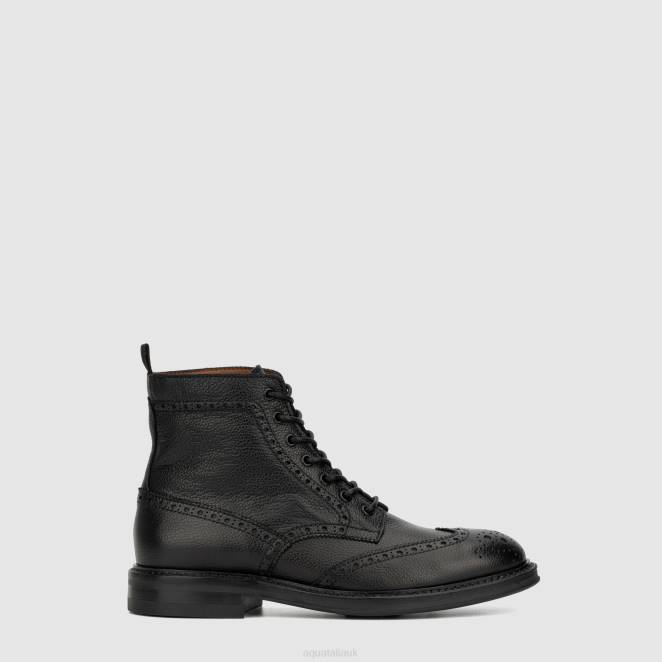 shoe_men_aquatalia_860t226_savino_black.jpg Shoe Men Aquatalia 860T226 SAVINO BLACK - Image 1
