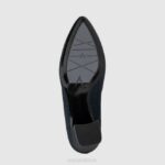 Shoe Women Aquatalia 860T138 PEONY BLUE/BLACK - Image 5