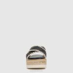 Shoe Women Aquatalia 860T197 SYLVIE BLACK/NATURAL - Image 3
