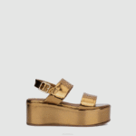 Shoe Women Aquatalia 860T87 DENISSA BRONZE