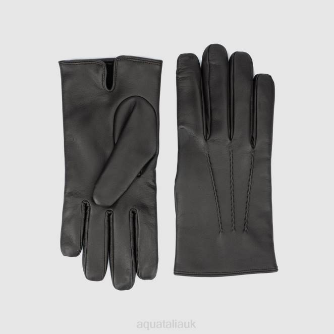Accessories Men Aquatalia 860T389 CLASSIC GLOVE ESPRESSO