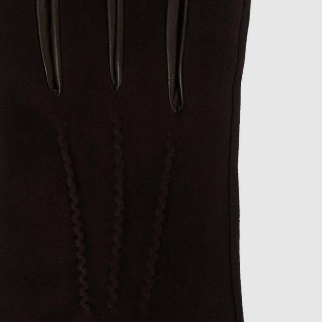 Accessories Men Aquatalia 860T390 CLASSIC TRIM GLOVE ESPRESSO