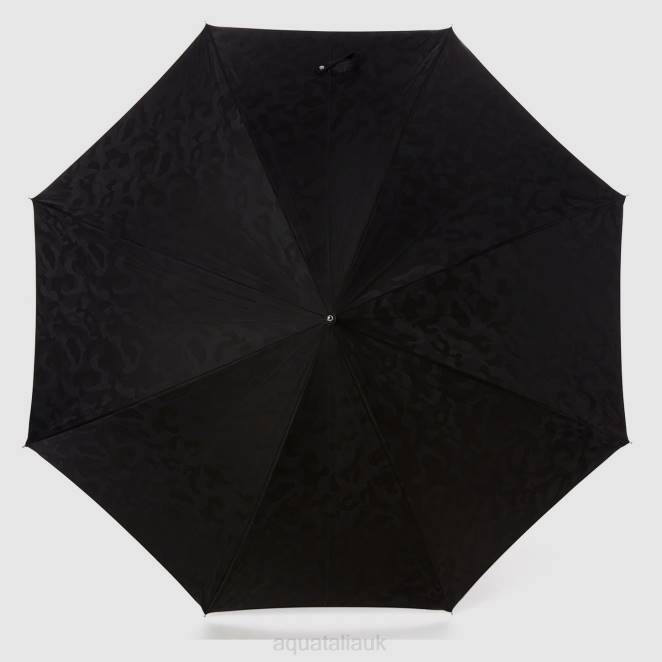 Accessories Unisex Aquatalia 860T379 CAMO LONG UMBRELLA BLACK