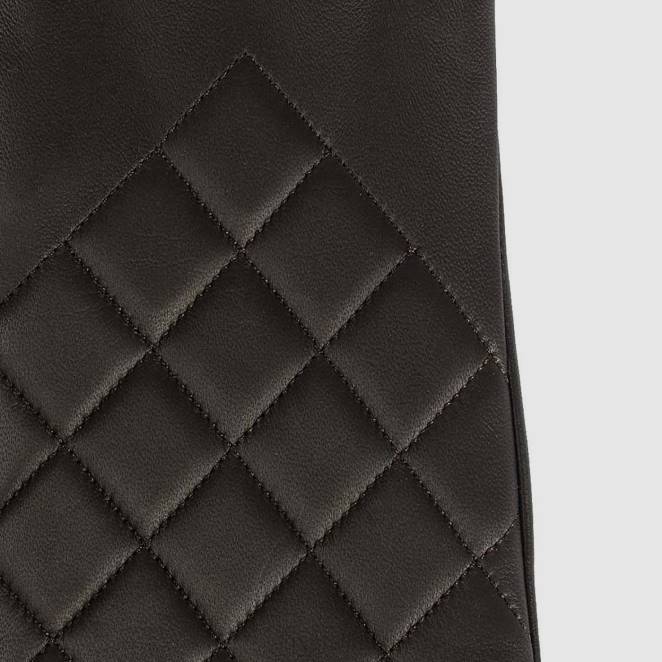 Accessories Women Aquatalia 860T374 QUILTED GLOVE ESPRESSO