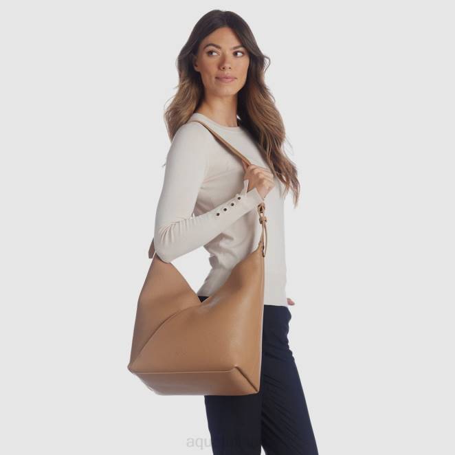 Accessories Women Aquatalia 860T321 RIMINI HOBO WHISKEY